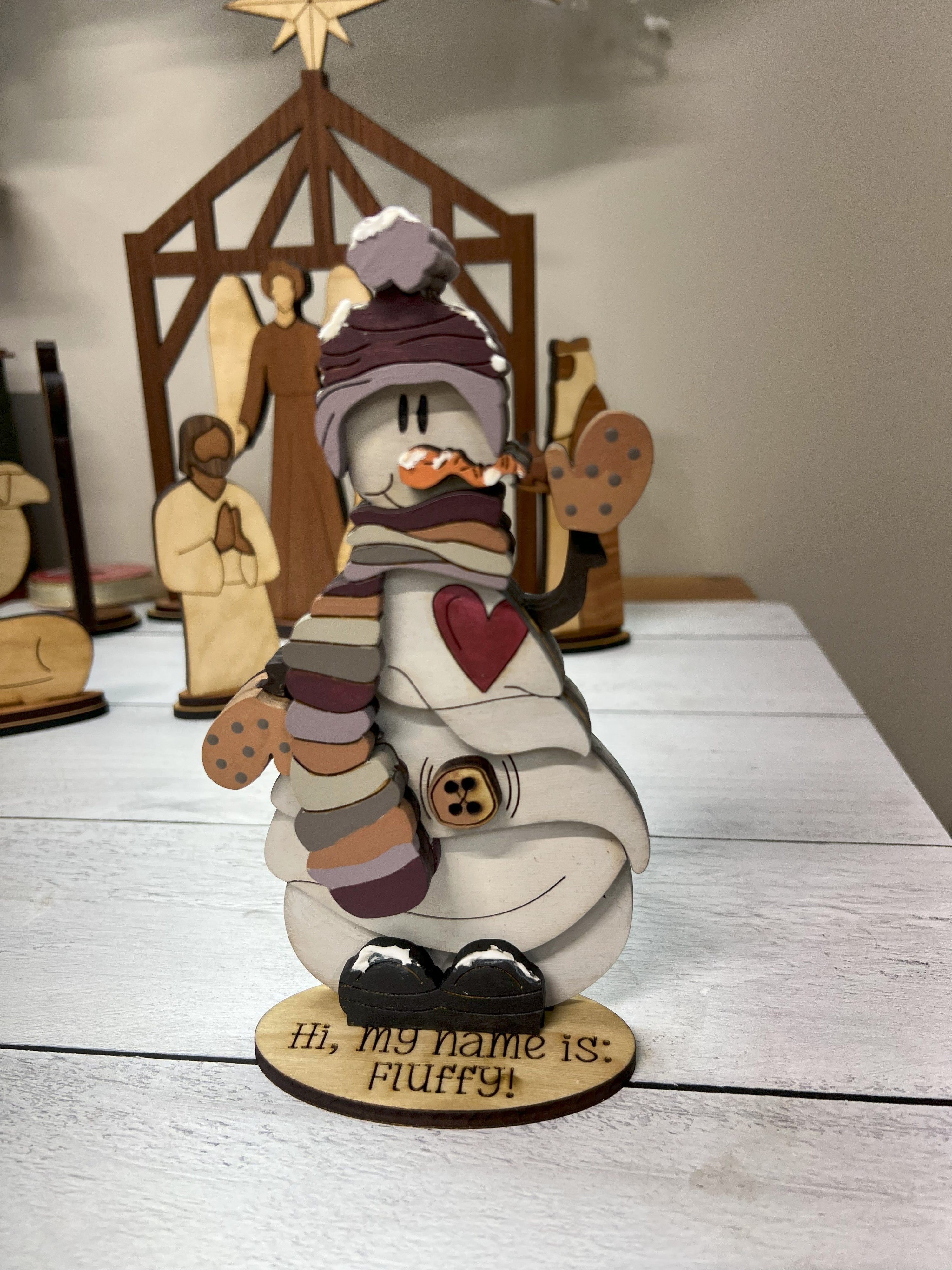 Fluffy The Snowman