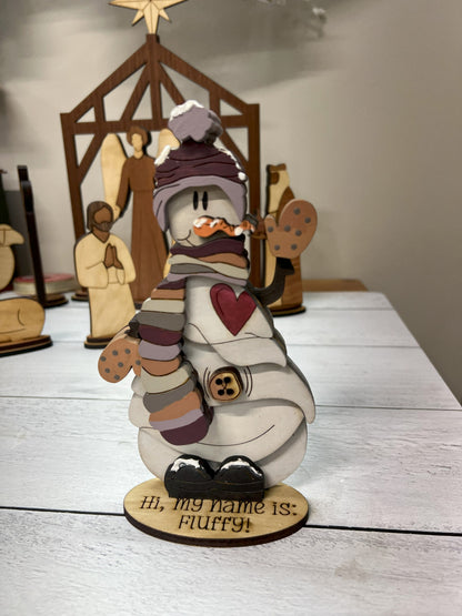 Fluffy The Snowman