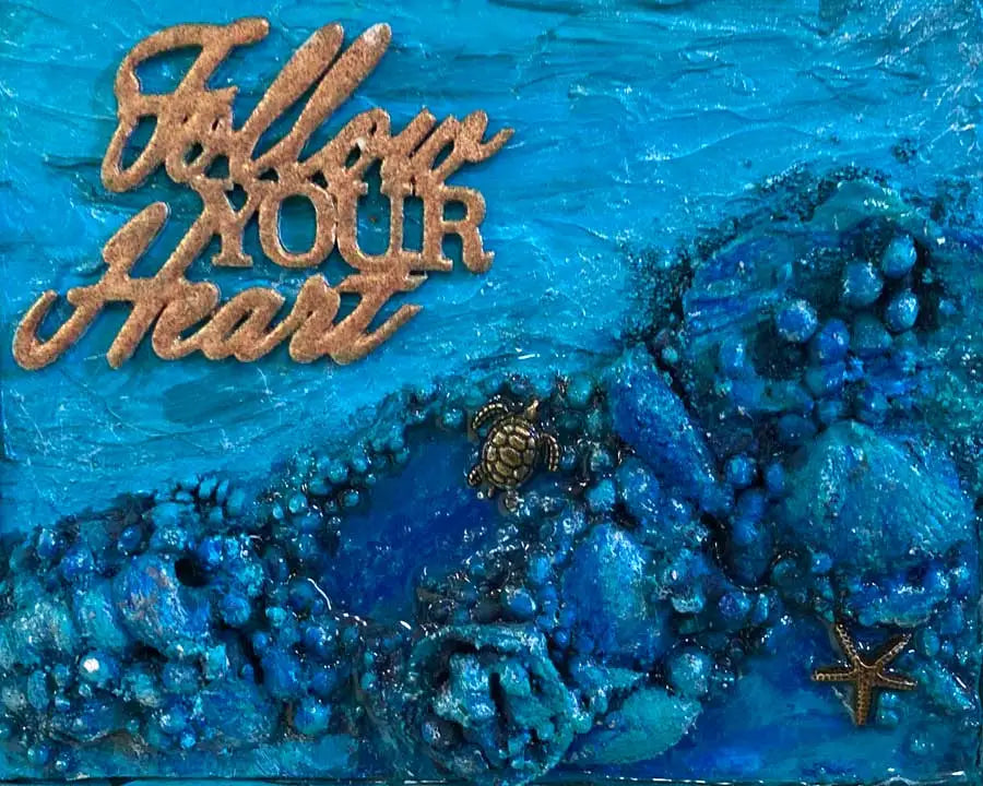 Follow Your Heart Giclee’ Art Print