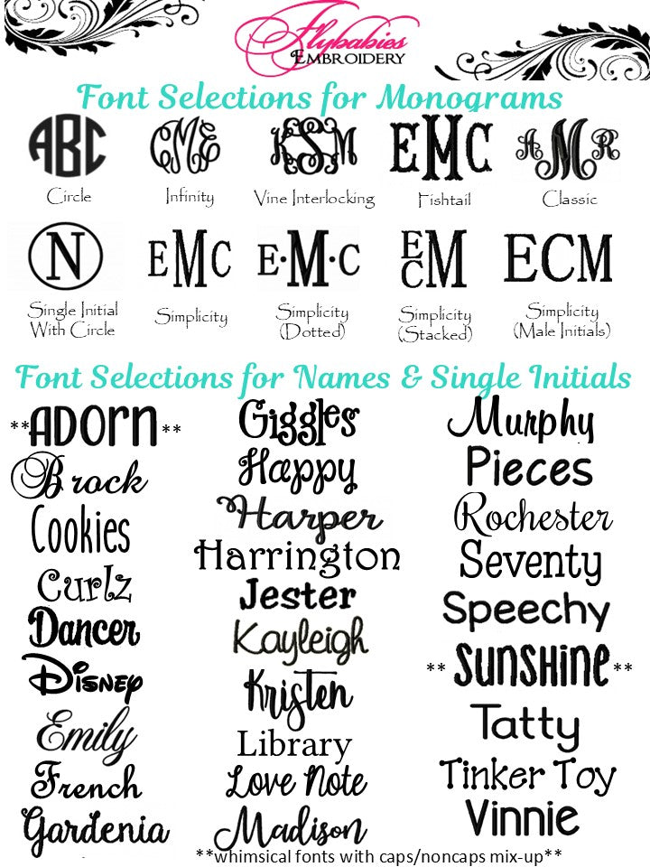 Monogrammed Baby Bloomers