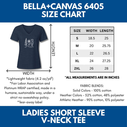 foxglove-daisy-tulip-ladies-bella-canvas-vneck-tshirt-womens-fit-subtle-fdt-flowers-tee-size-chart