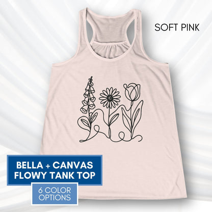 foxglove-daisy-tulip-racerback-tank-top-womens-flowy-summer-workout-shirt-subtle-fdt-flowers-anti-trump-no-words-soft-pink