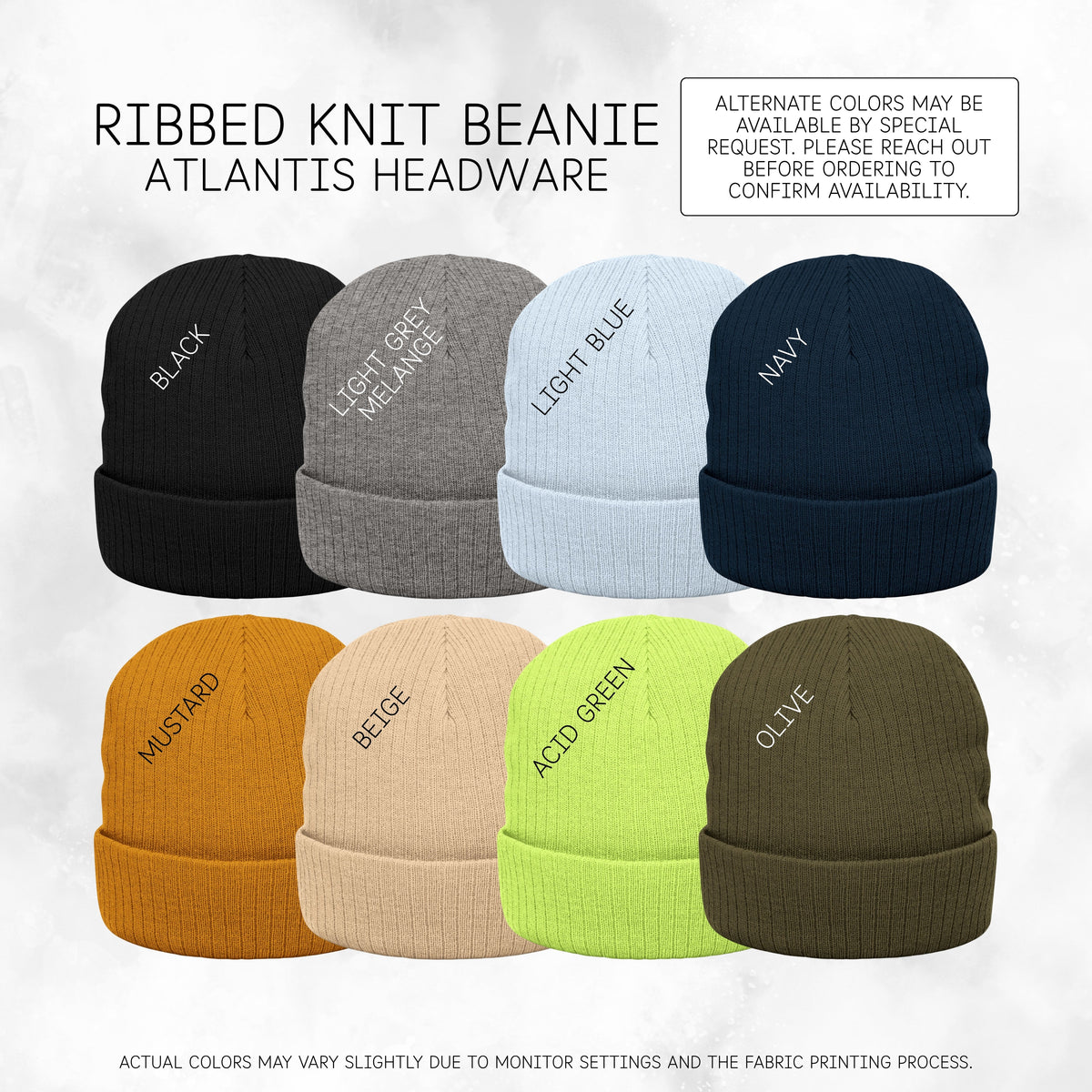 foxglove-daisy-tulip-ribbed-knit-beanie-embroidered-subtle-fdt-flowers-winter-hat-color-chart