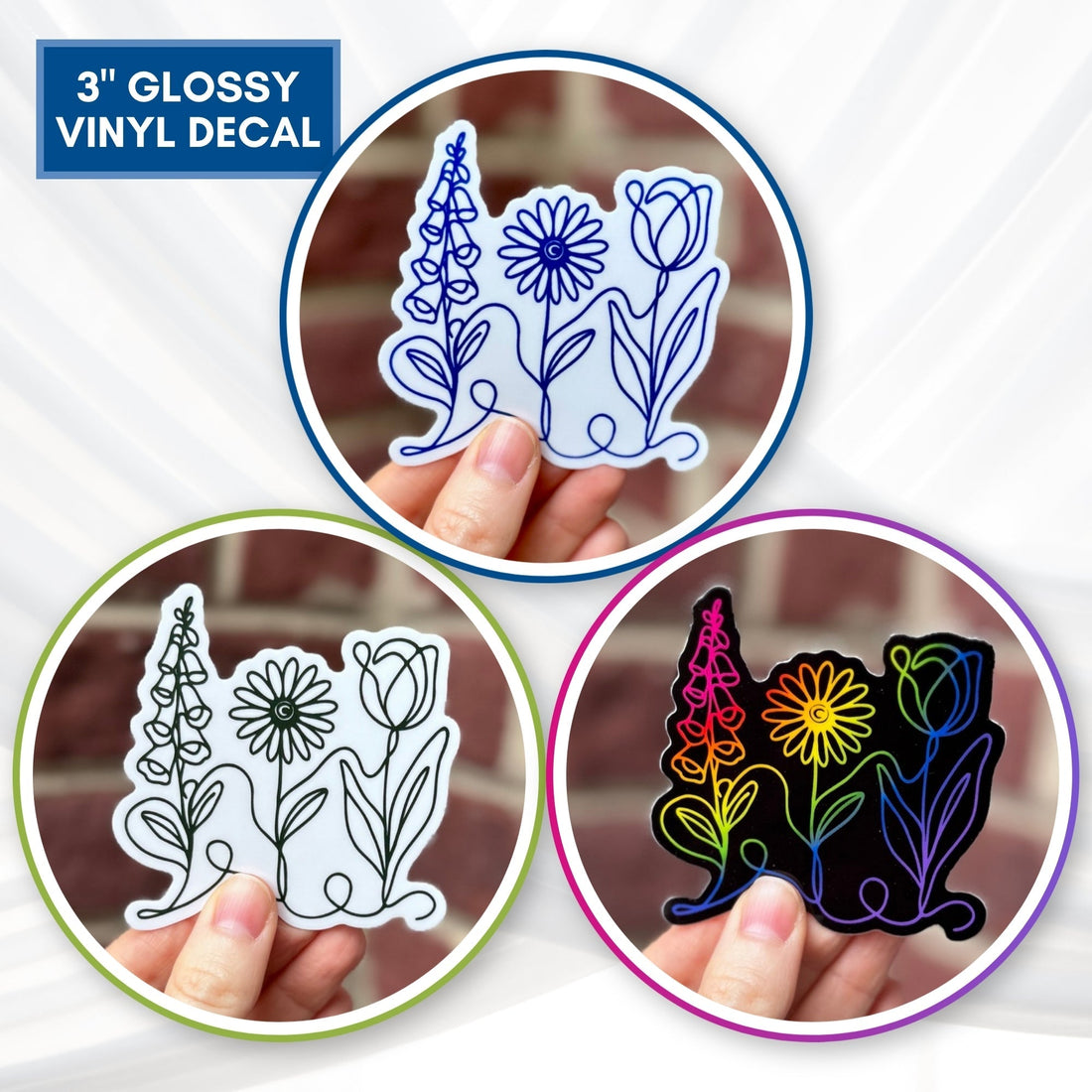 foxglove-daisy-tulip-subtle-fdt-flowers-vinyl-sticker-decal-indoor-outdoor-anti-trump-no-words-single