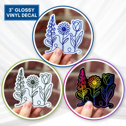 foxglove-daisy-tulip-subtle-fdt-flowers-vinyl-sticker-decal-indoor-outdoor-anti-trump-no-words-single