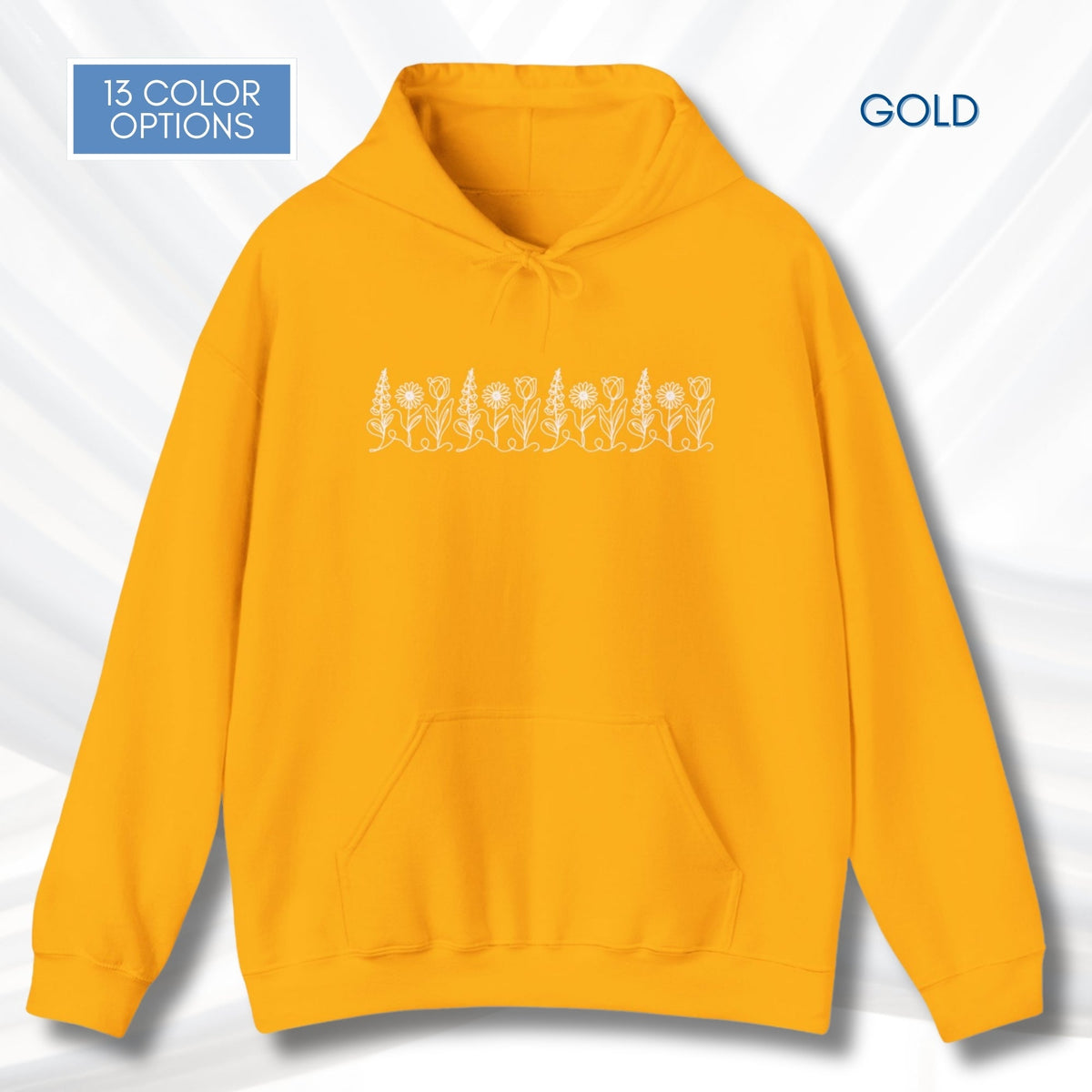 foxglove-daisy-tulip-unisex-hooded-sweatshirt-subtle-fdt-flowers-anti-trump-hoodie-fuck-trump-floral-apparel-gold