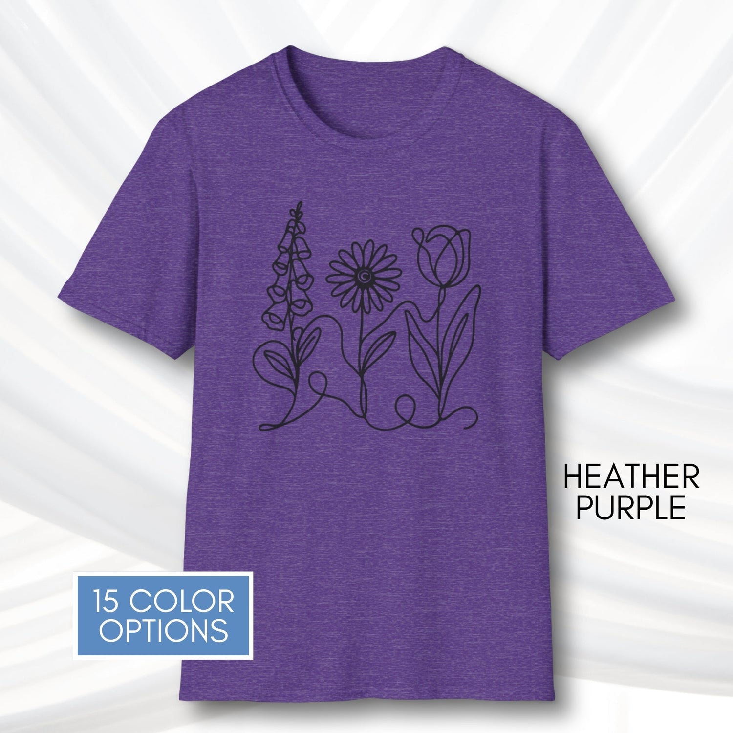 foxglove-daisy-tulip-unisex-softstyle-tshirt-subtle-fdt-flowers-graphic-tee-heather-purple