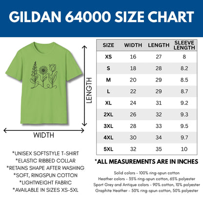 foxglove-daisy-tulip-unisex-softstyle-tshirt-subtle-fdt-flowers-tee-size-chart