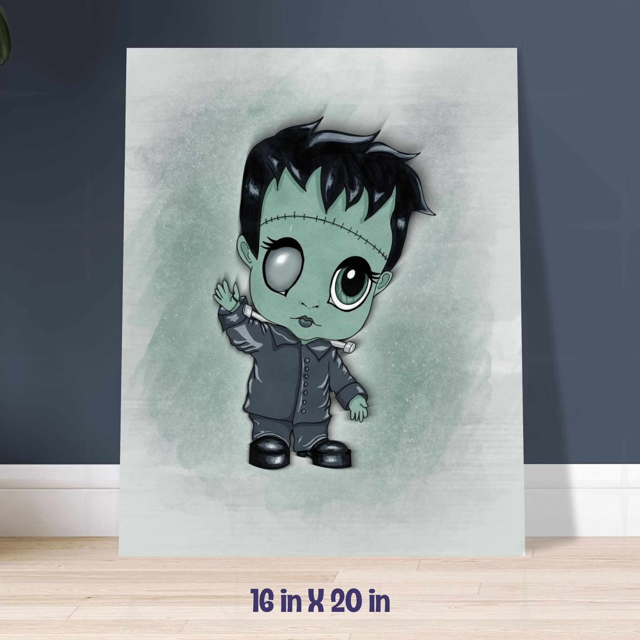Little Frankenstein Art Print