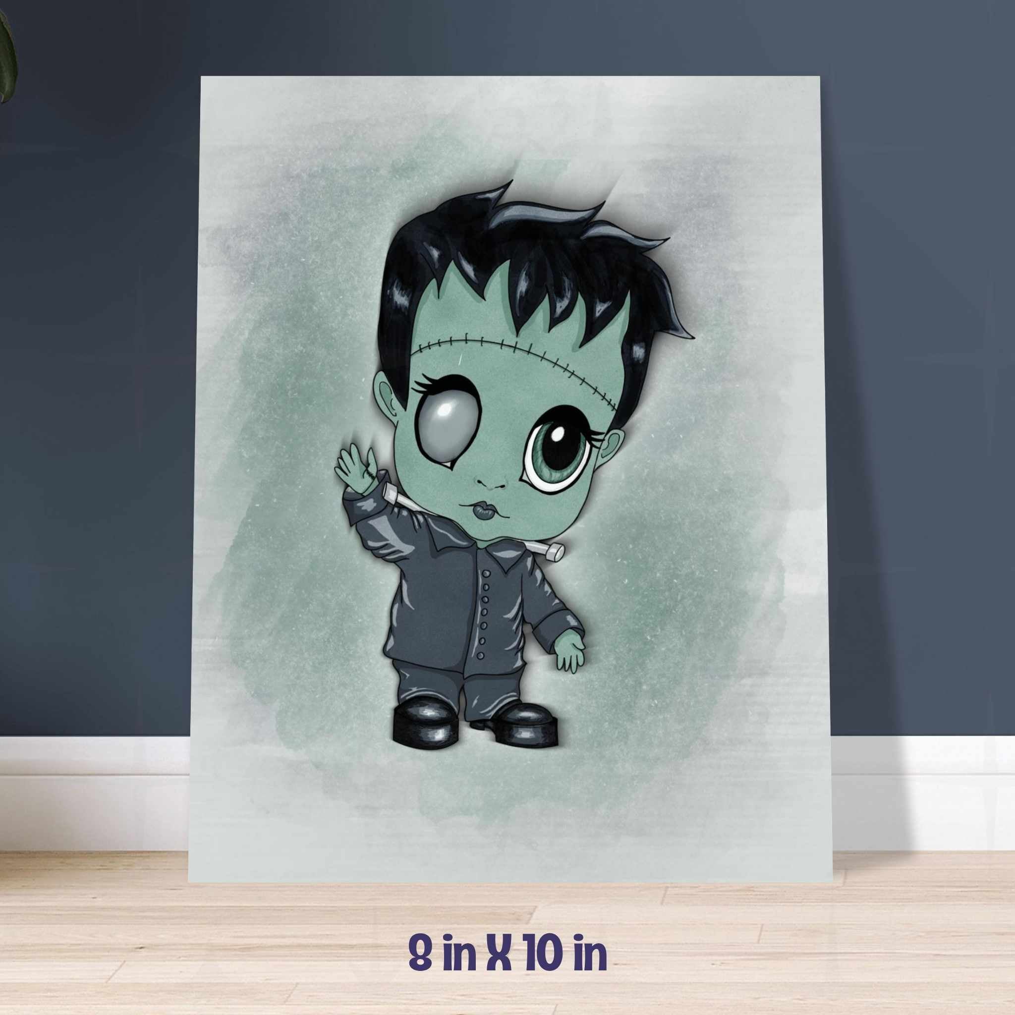 Little Frankenstein Art Print