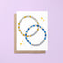 Friendship bracelet Hanukkah card - MangoIllustrated - Greeting Cards