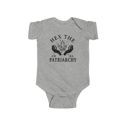 Hex The Patriarchy Baby Bodysuit - Resistance Nation