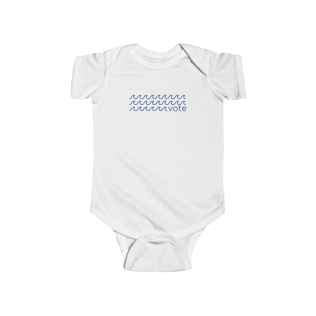 Blue Wave Vote Baby Bodysuit - Resistance Nation