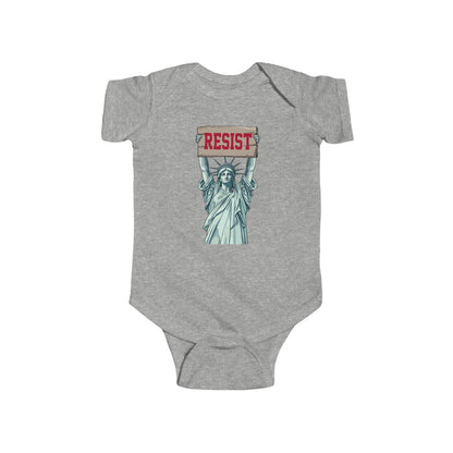 Statue Of Liberty Resist Baby Bodysuit - Resistance Nation