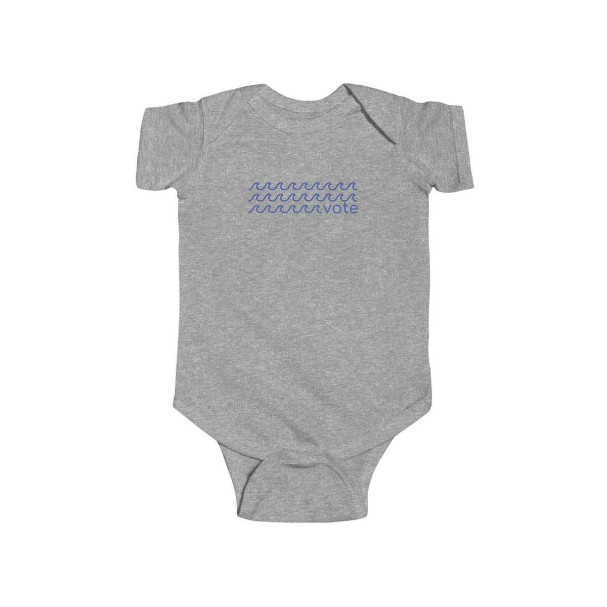 Blue Wave Vote Baby Bodysuit - Resistance Nation