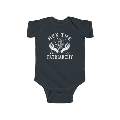 Hex The Patriarchy Baby Bodysuit - Resistance Nation