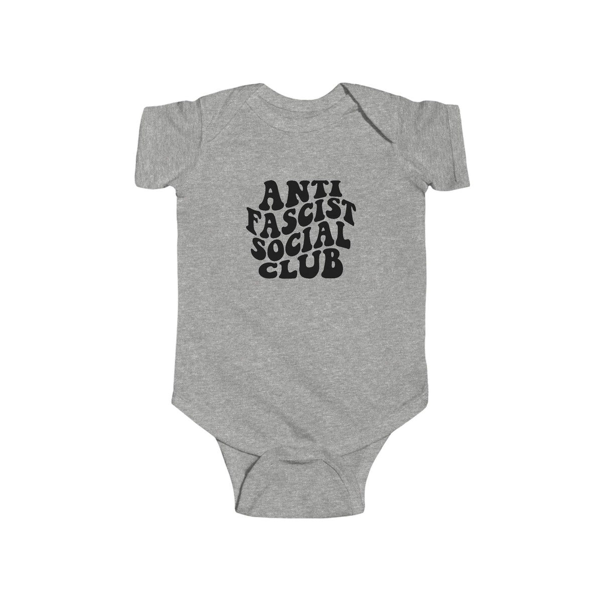 Anti Fascist Social Club Baby Bodysuit - Resistance Nation