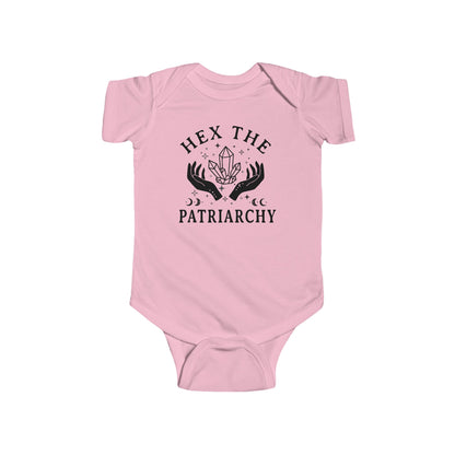 Hex The Patriarchy Baby Bodysuit - Resistance Nation