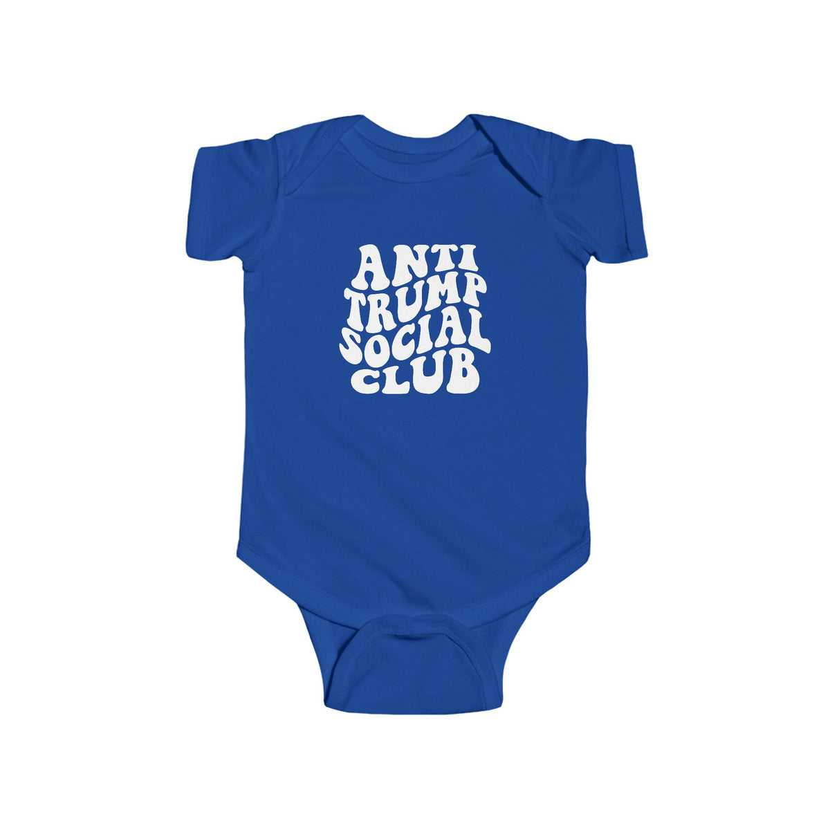 Anti Trump Social Club Baby Bodysuit - Resistance Nation