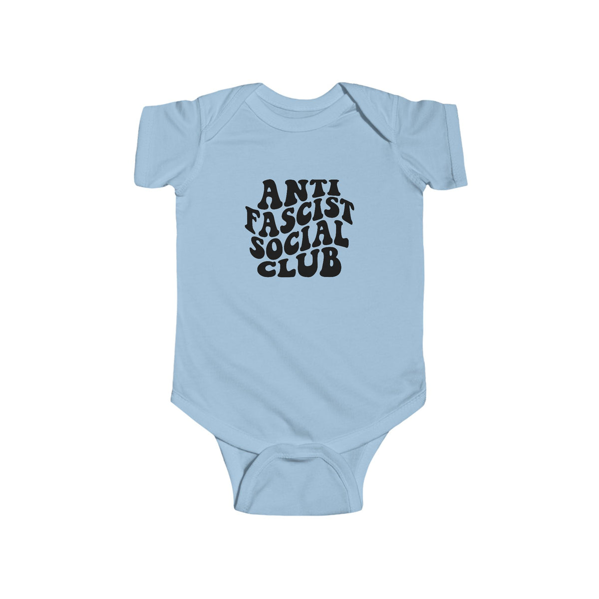 Anti Fascist Social Club Baby Bodysuit - Resistance Nation