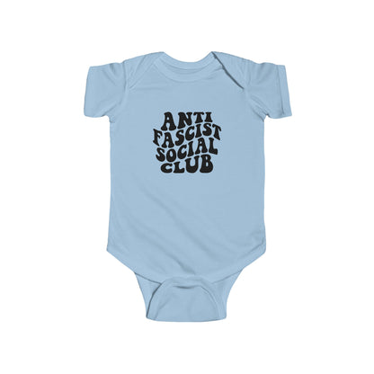 Anti Fascist Social Club Baby Bodysuit - Resistance Nation