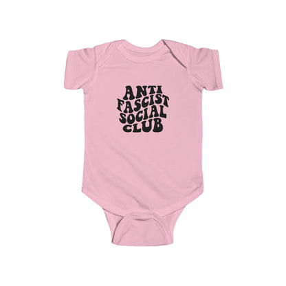 Anti Fascist Social Club Baby Bodysuit - Resistance Nation