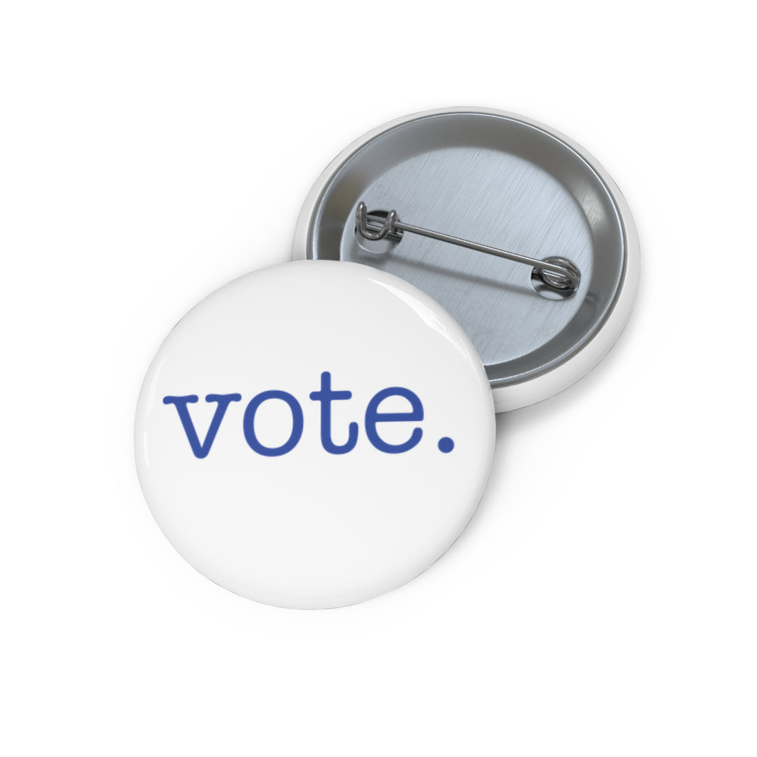 Vote Democrat Pin Back Button - Resistance Nation