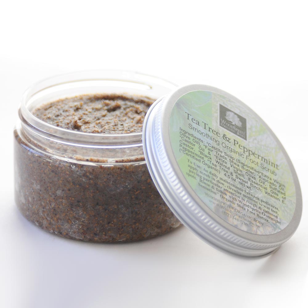 Tea Tree &amp; Peppermint Smoothing Foot Scrub