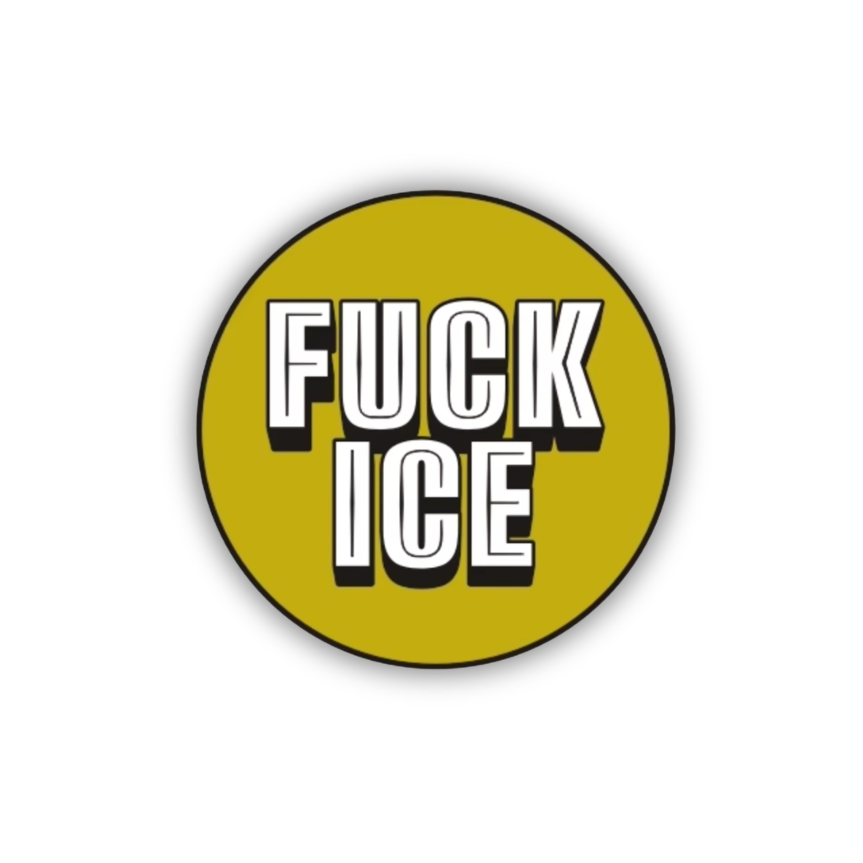 Fuck ICE Enamel Pin