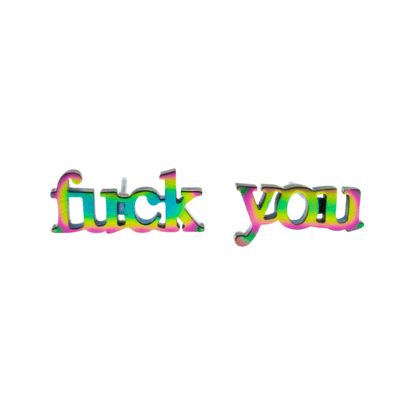 Fuck Earring Sets - Babe co.