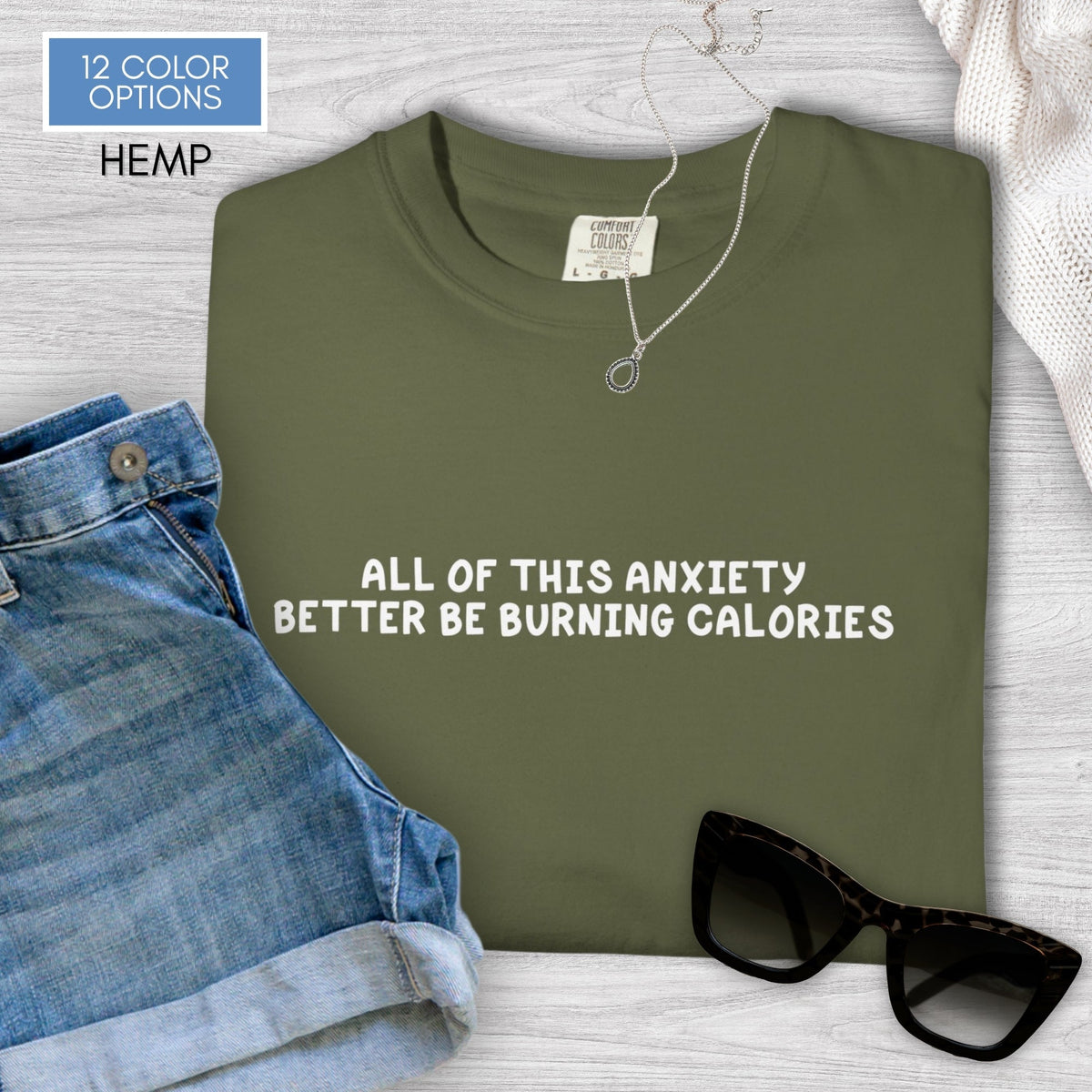 funny-anxiety-unisex-tshirt-unhinged-mental-health-graphic-tee-comfort-colors-hemp