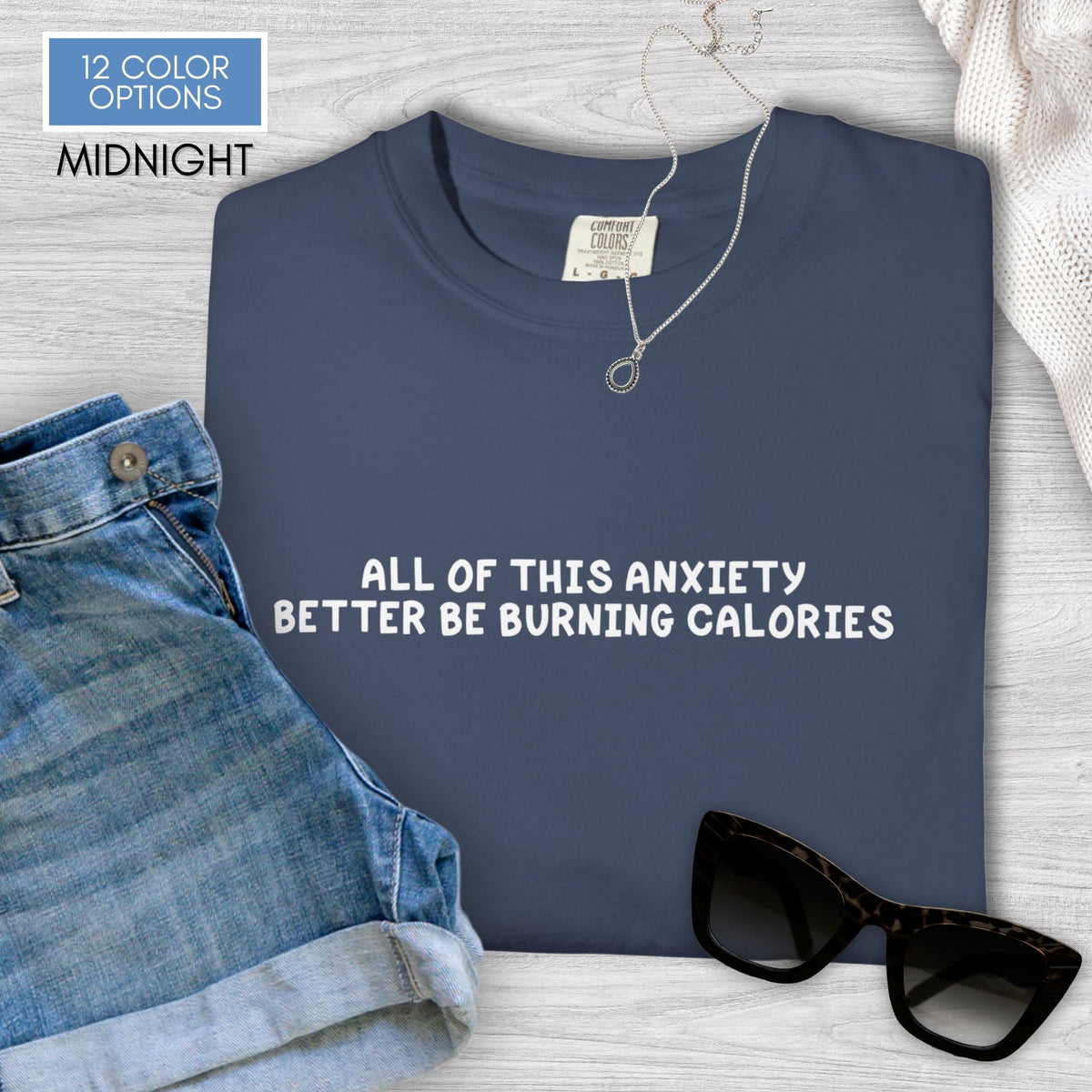 funny-anxiety-unisex-tshirt-unhinged-mental-health-graphic-tee-comfort-colors-midnight