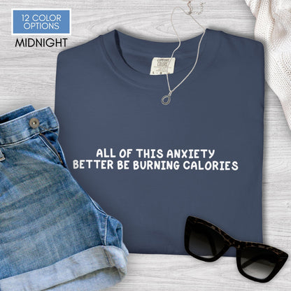 funny-anxiety-unisex-tshirt-unhinged-mental-health-graphic-tee-comfort-colors-midnight