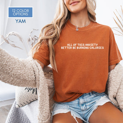funny-anxiety-unisex-tshirt-unhinged-mental-health-graphic-tee-comfort-colors-yam