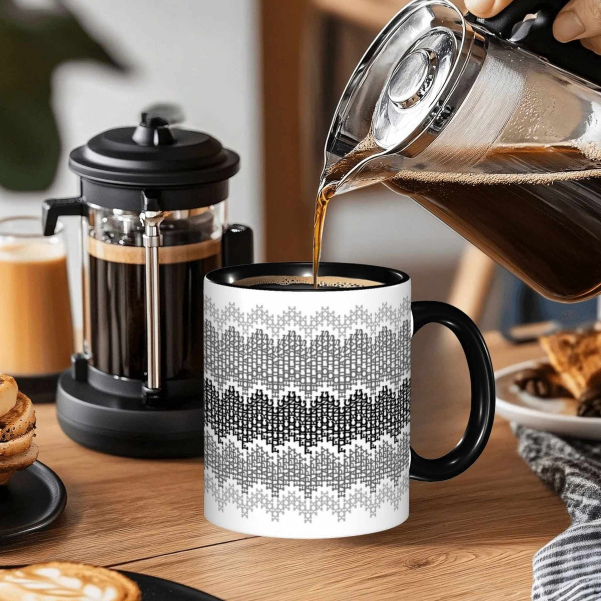 Happy Fucking Holidays Hidden Message Mug