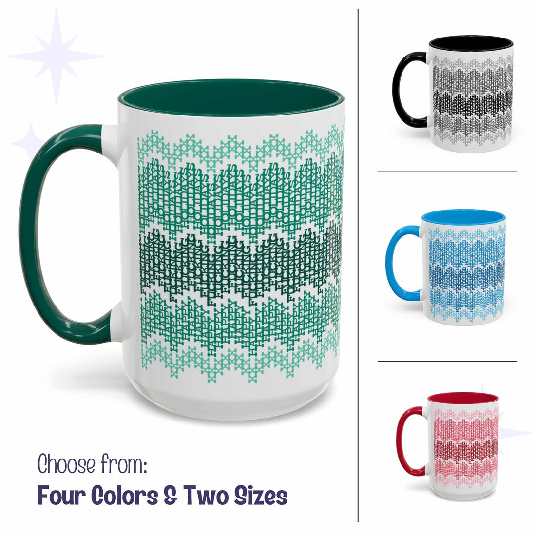Happy Fucking Holidays Hidden Message Mug