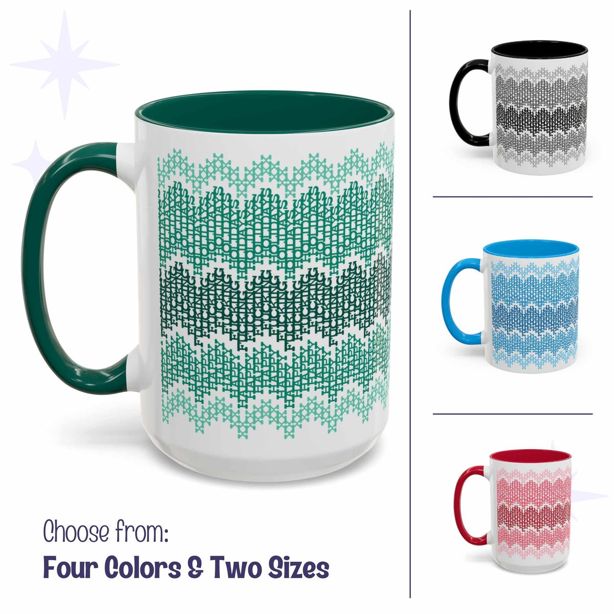 Happy Fucking Holidays Hidden Message Mug