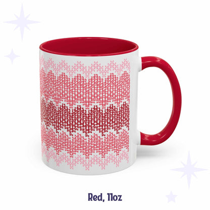 Happy Fucking Holidays Hidden Message Mug