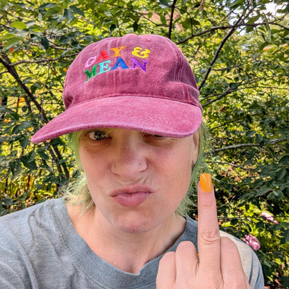 Gay &amp; Mean dad hat