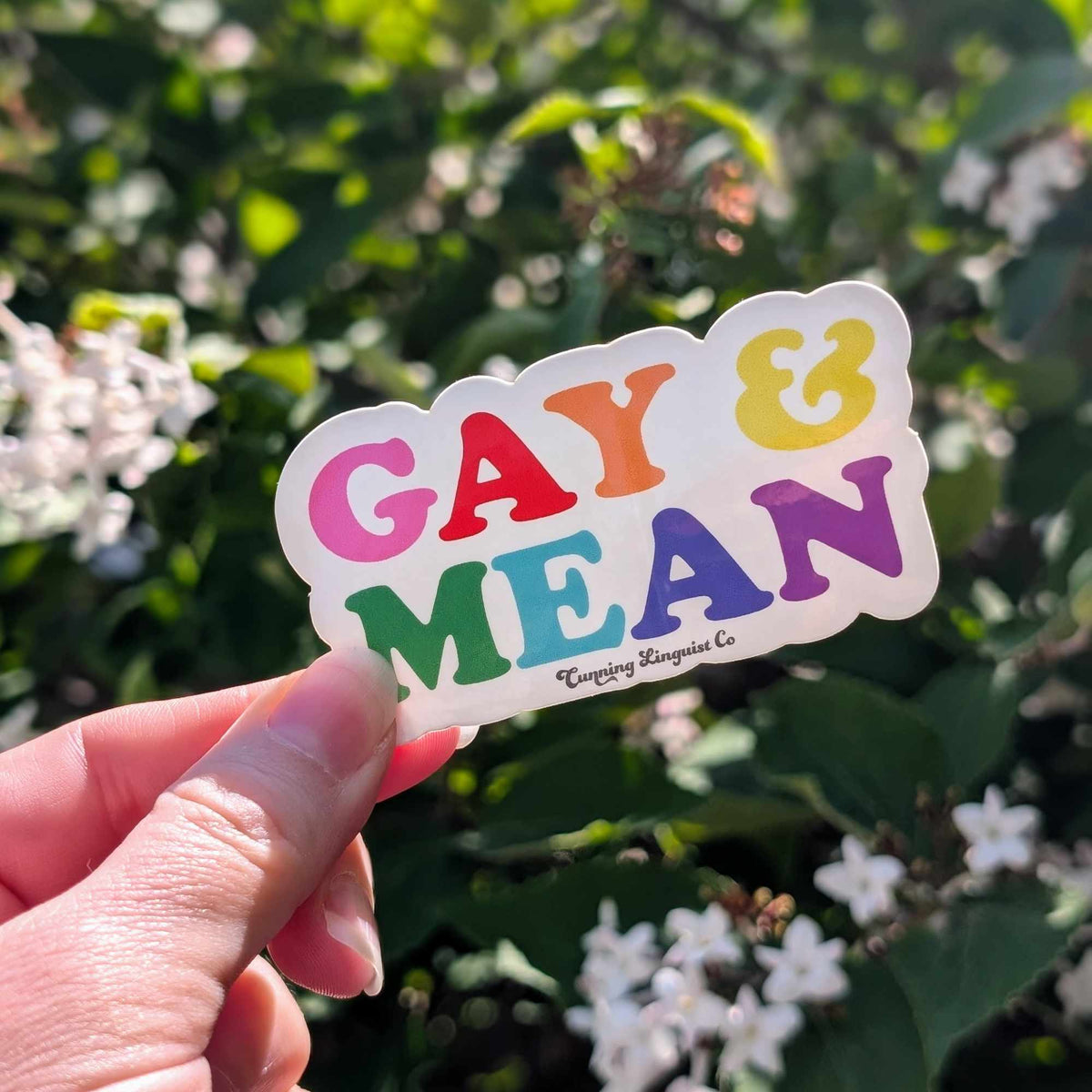Gay &amp; Mean sticker