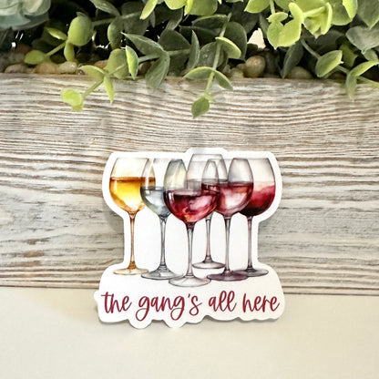 types of wine sticker