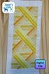 Geometric Bookmark - Yellow
