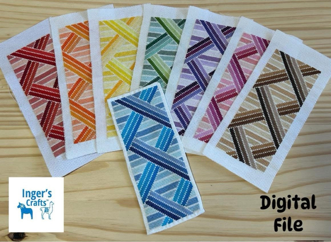 Geometric bookmarks - All Colors Bundle