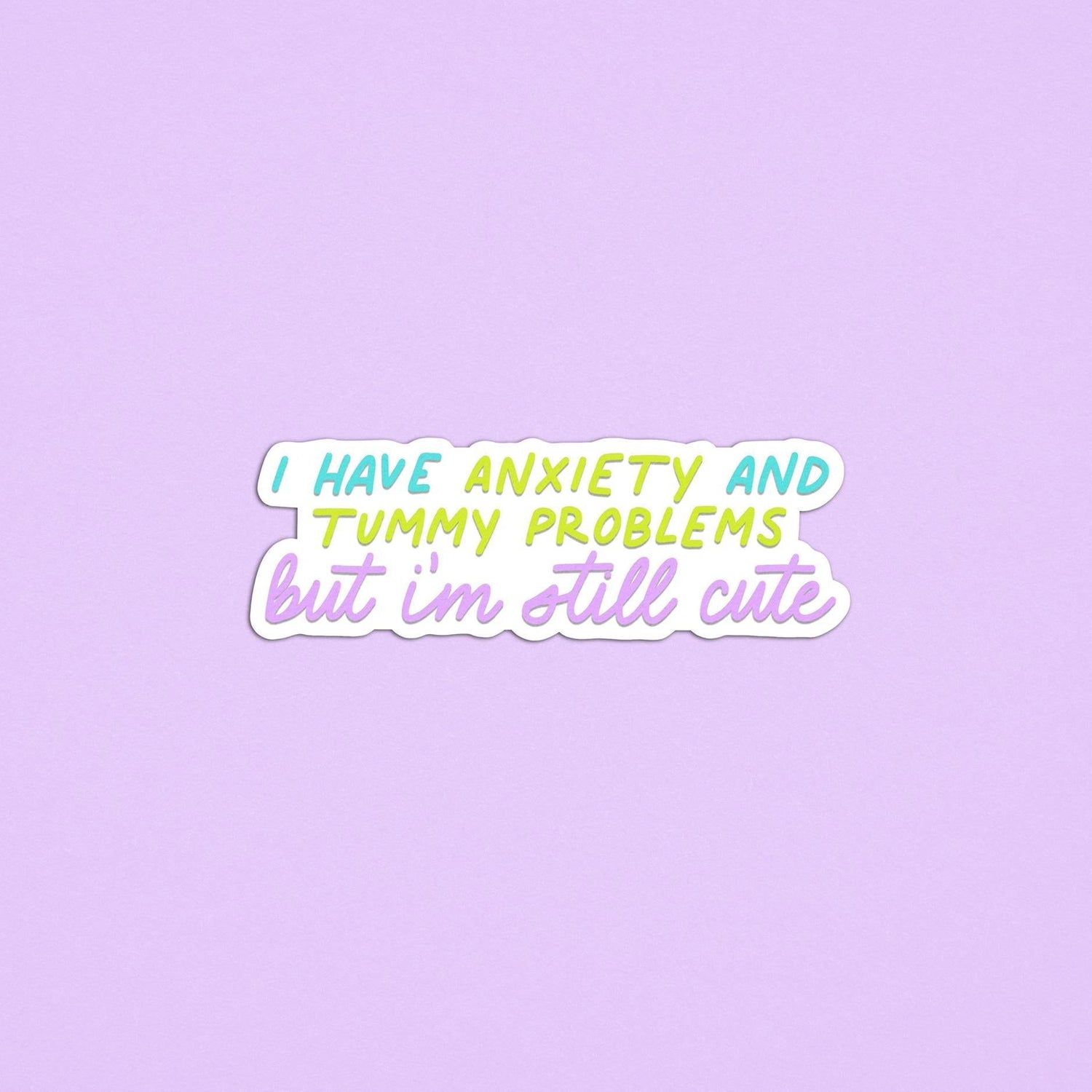 Girl problems sticker - MangoIllustrated - Sticker