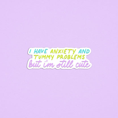 Girl problems sticker - MangoIllustrated - Sticker