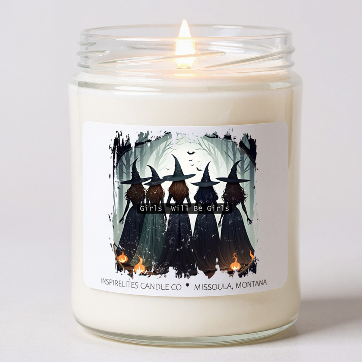 Girls Will Be Girls Witchy Candle For Her, Gifts to Celebrate Women Sisterhood