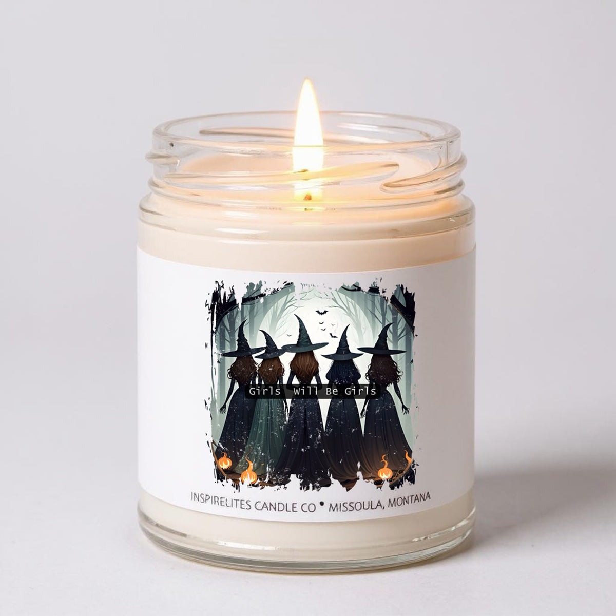 Girls Will Be Girls Witchy Candle For Her, Gifts to Celebrate Women Sisterhood