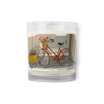 Glass Jar Soy Wax Candle - Baskets &amp;amp; Blooms
