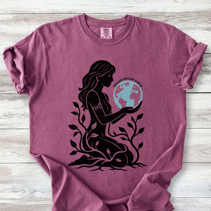 Reclaim Mother Earth Tshirt, Feminist Earth Day Tee, Gaia Goddess Shirt