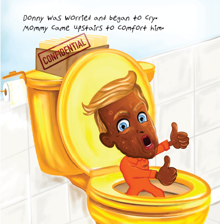 Autographed! Orange Poo Is Bad For You!